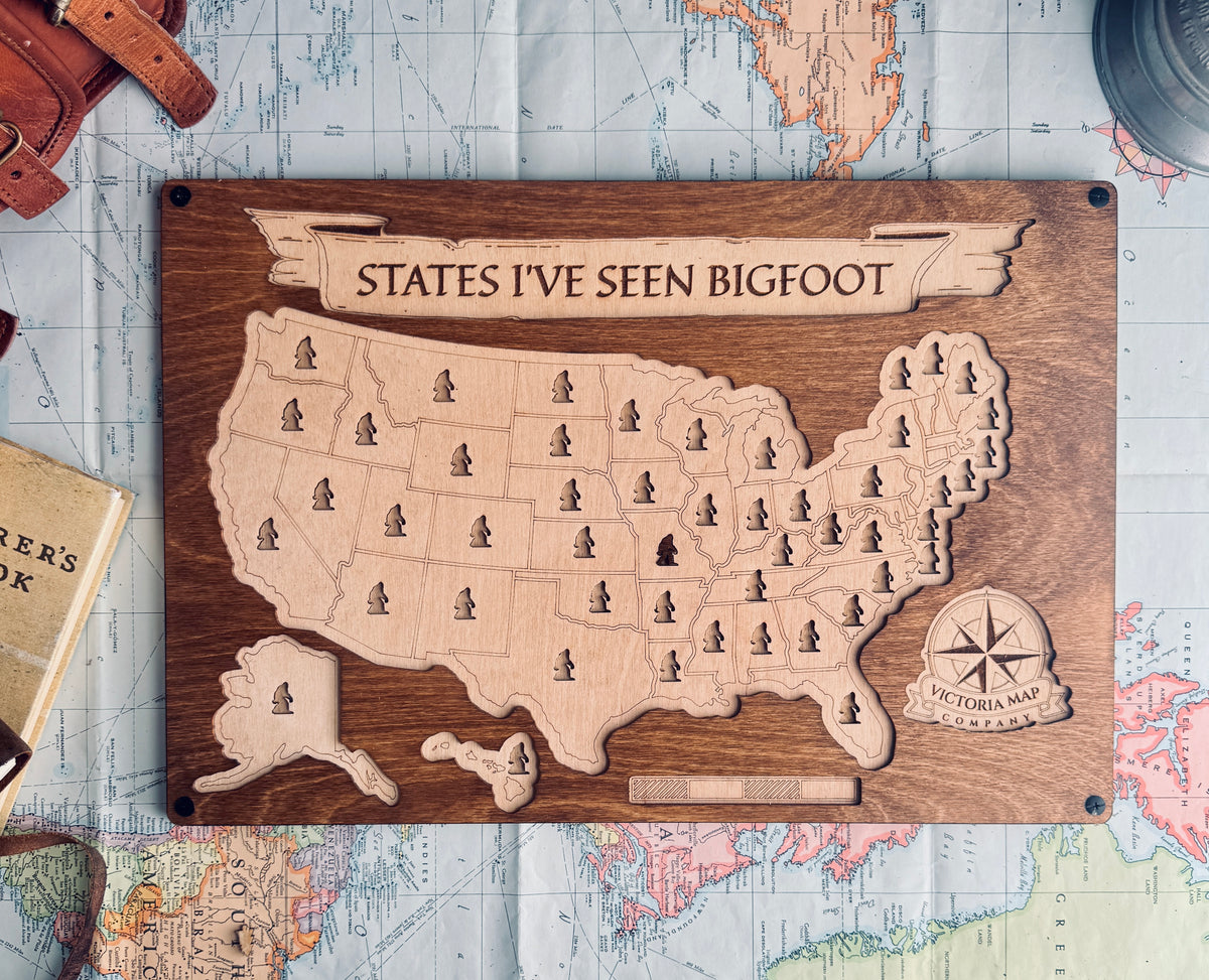 States I’ve seen big foot