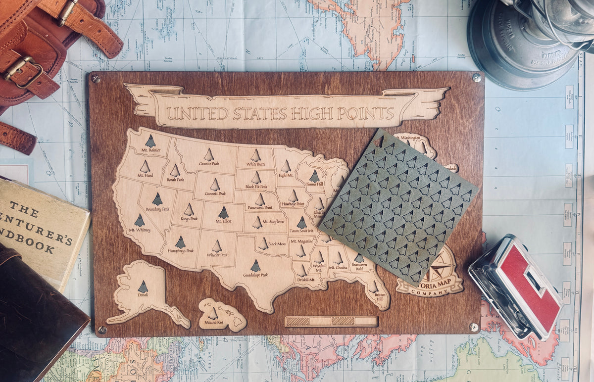 United States high points