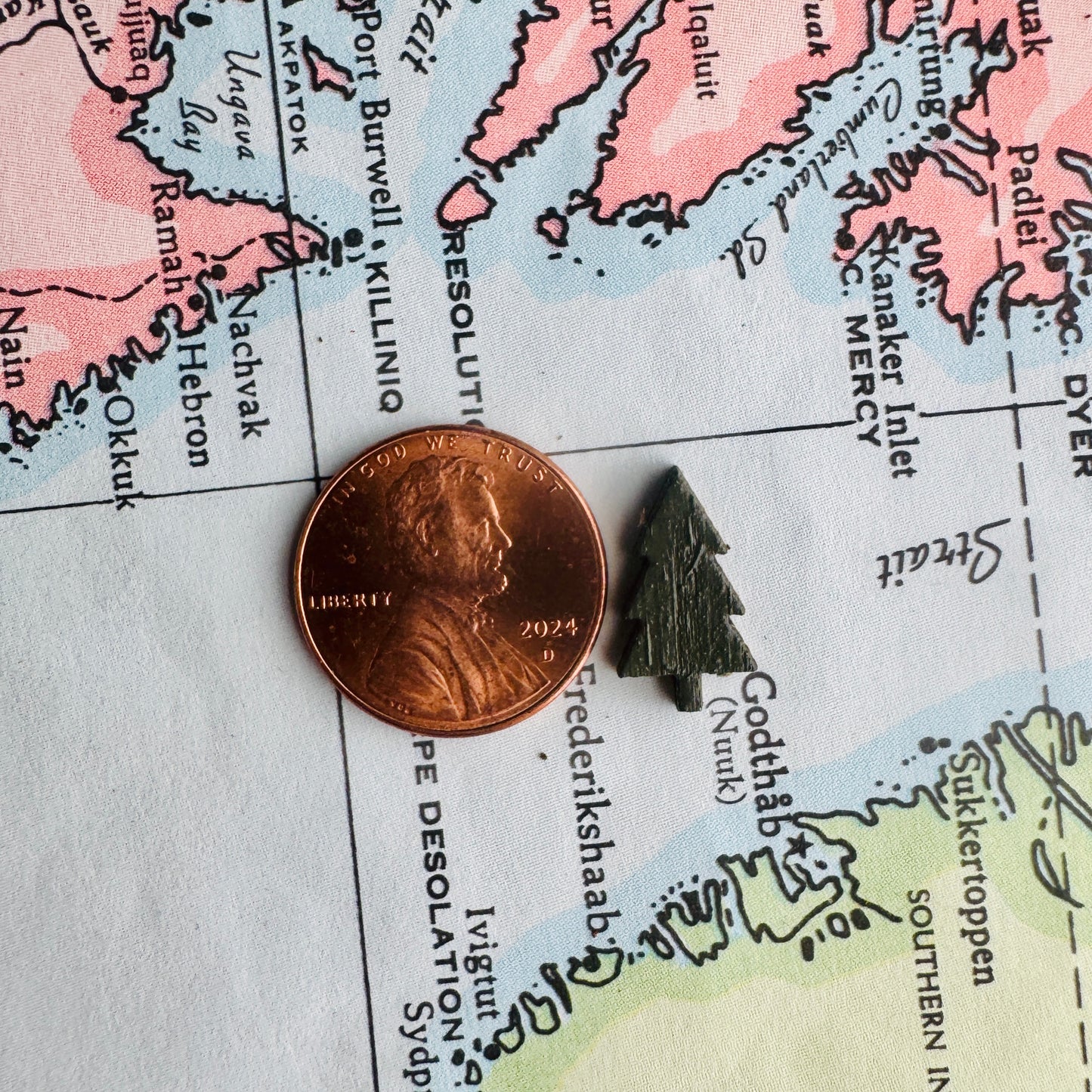National Parks Map | Wooden Puzzle Tracker