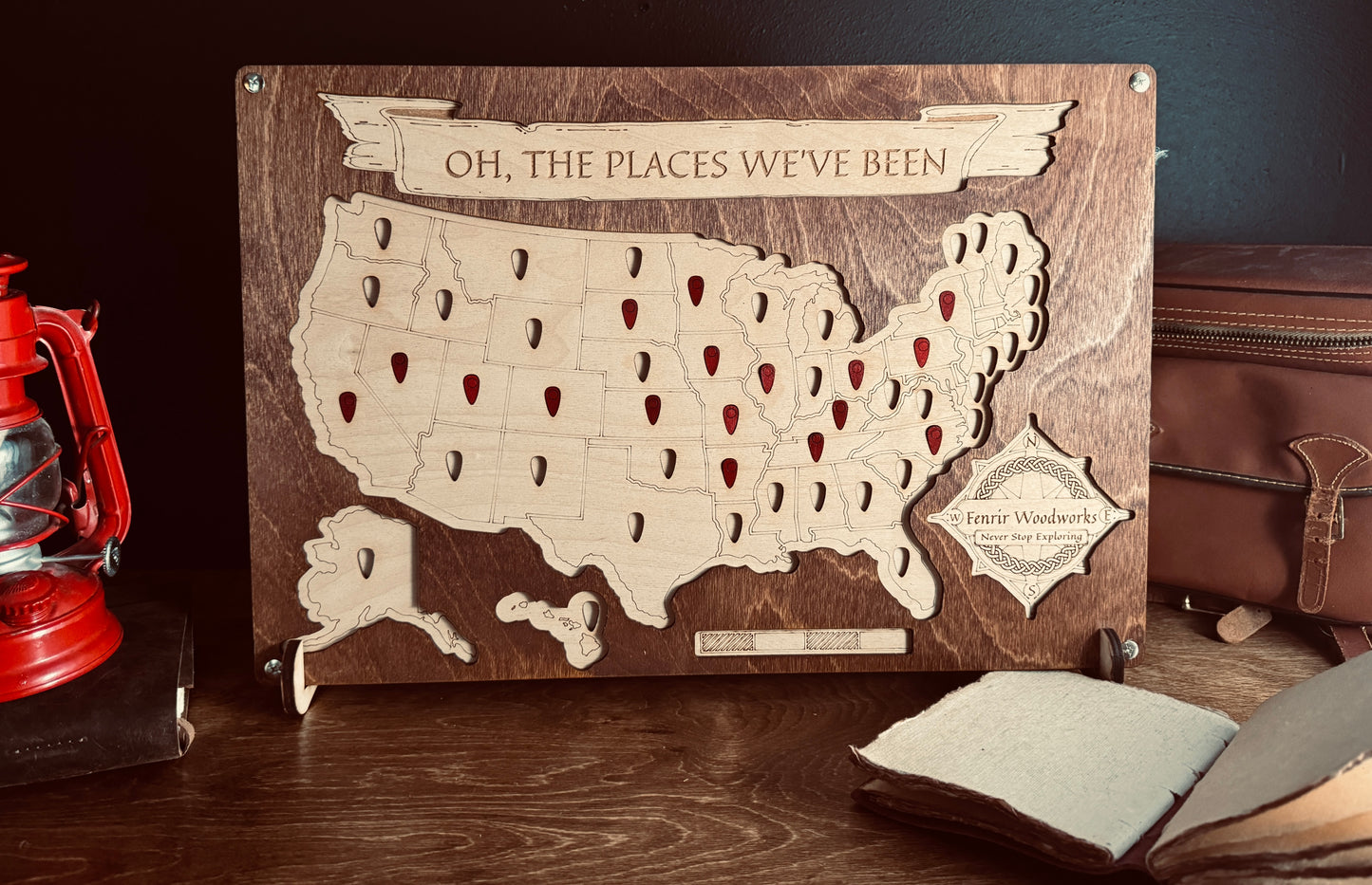 USA Map Tracker