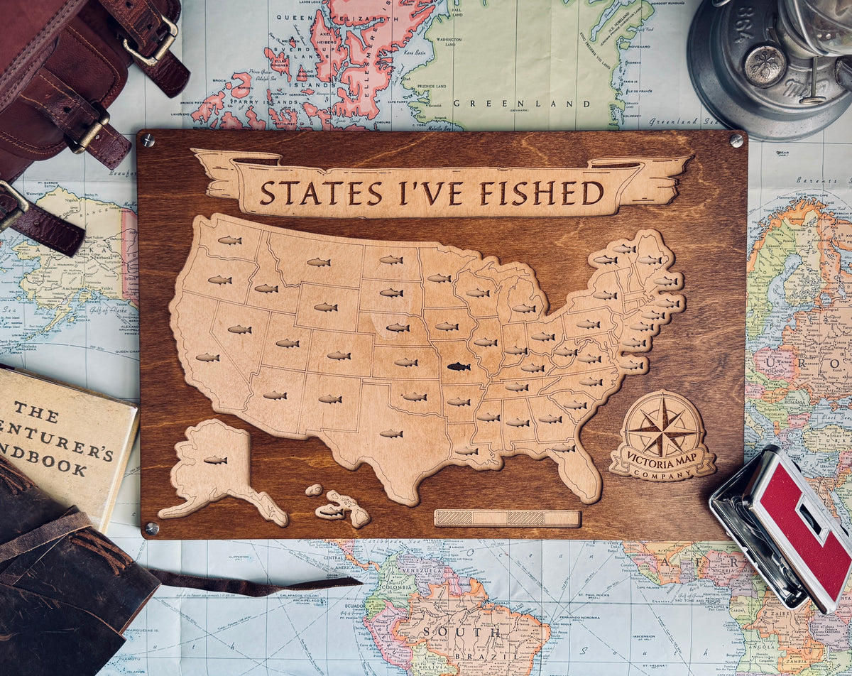 States I’ve fished